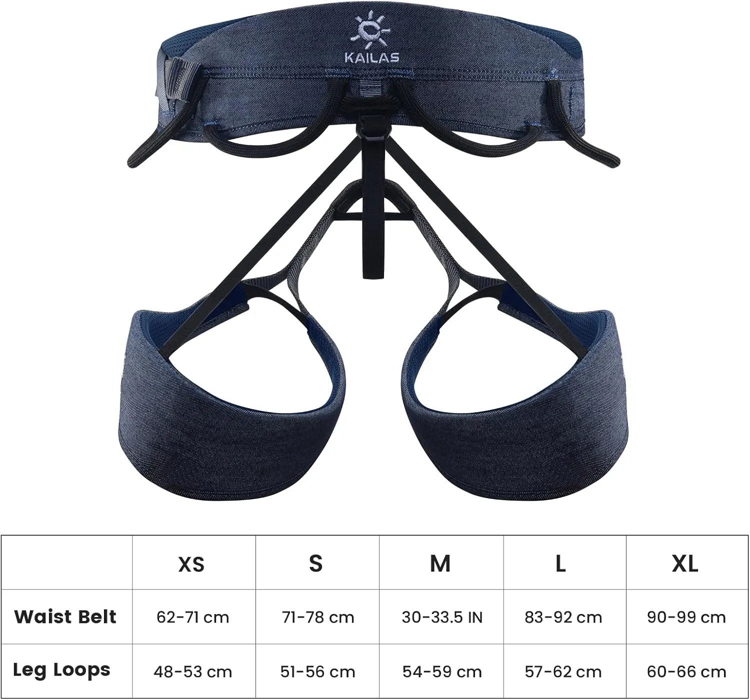 KAILAS Airo Rock Climbing Harness Men Roofing Harness Tree Climbing Mountaineering Rappelling Harness Women Adjustable