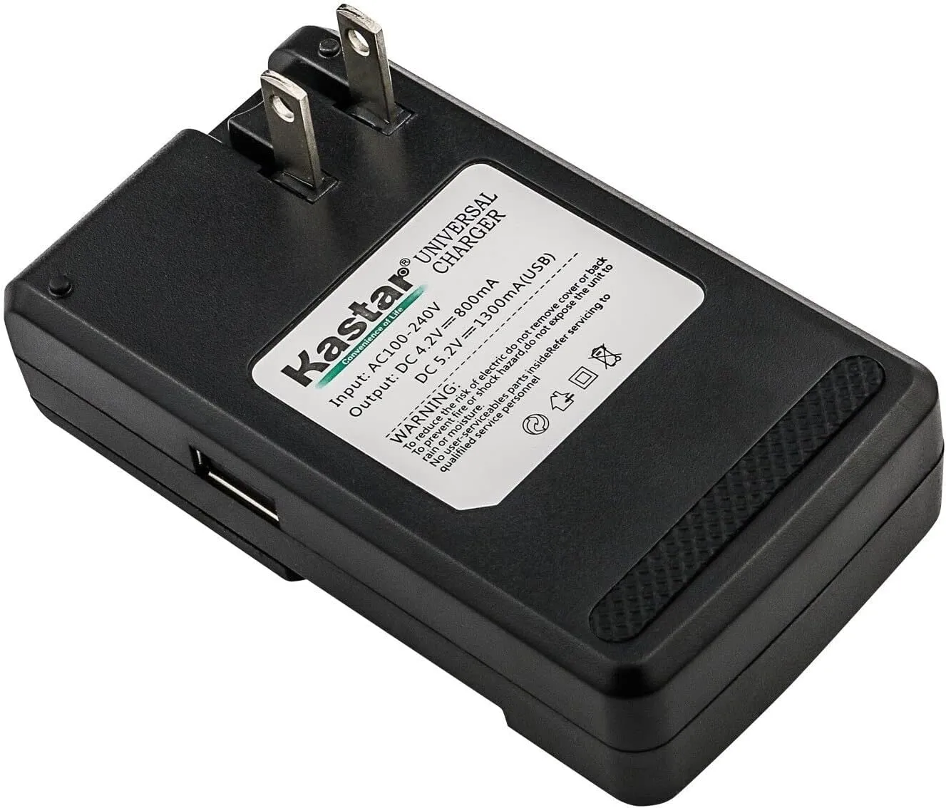 Kastar 4-Pack BL-5B Battery and Smart LCD Charger for Tecsun X3, A3, A5 Devices; 3.7V Output Voltage