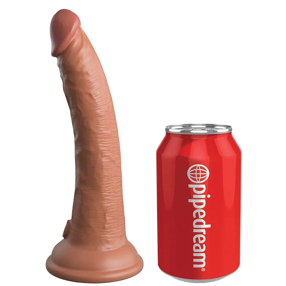 King Cock Elite Comfy Silicone Body Dock Kit - Caramel