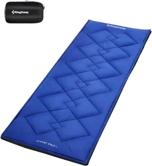KingCamp Cot Mattress, Portable Lightweight Camping Sleeping Mat Soft Comfortable Non-Slip Cot Pad for Camp Cot, RV Bunk & Twin Beds