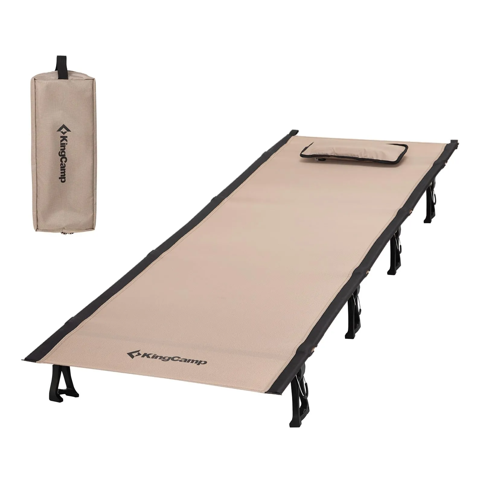 KingCamp Oversized Folding Camping Cots Ultralight Sleeping Cots