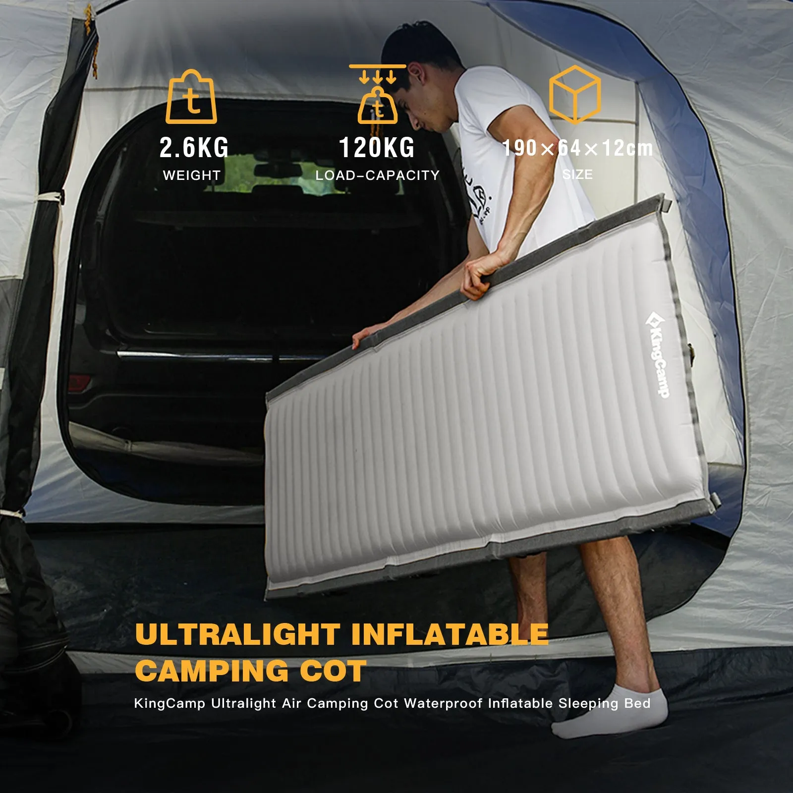 KingCamp Ultralight Folding Air Cot