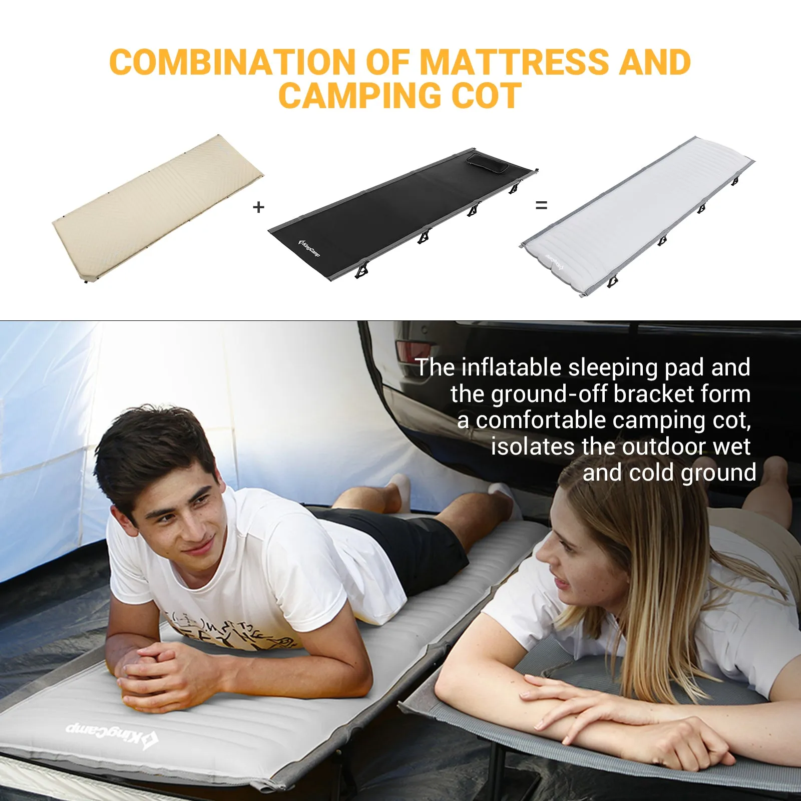 KingCamp Ultralight Folding Air Cot