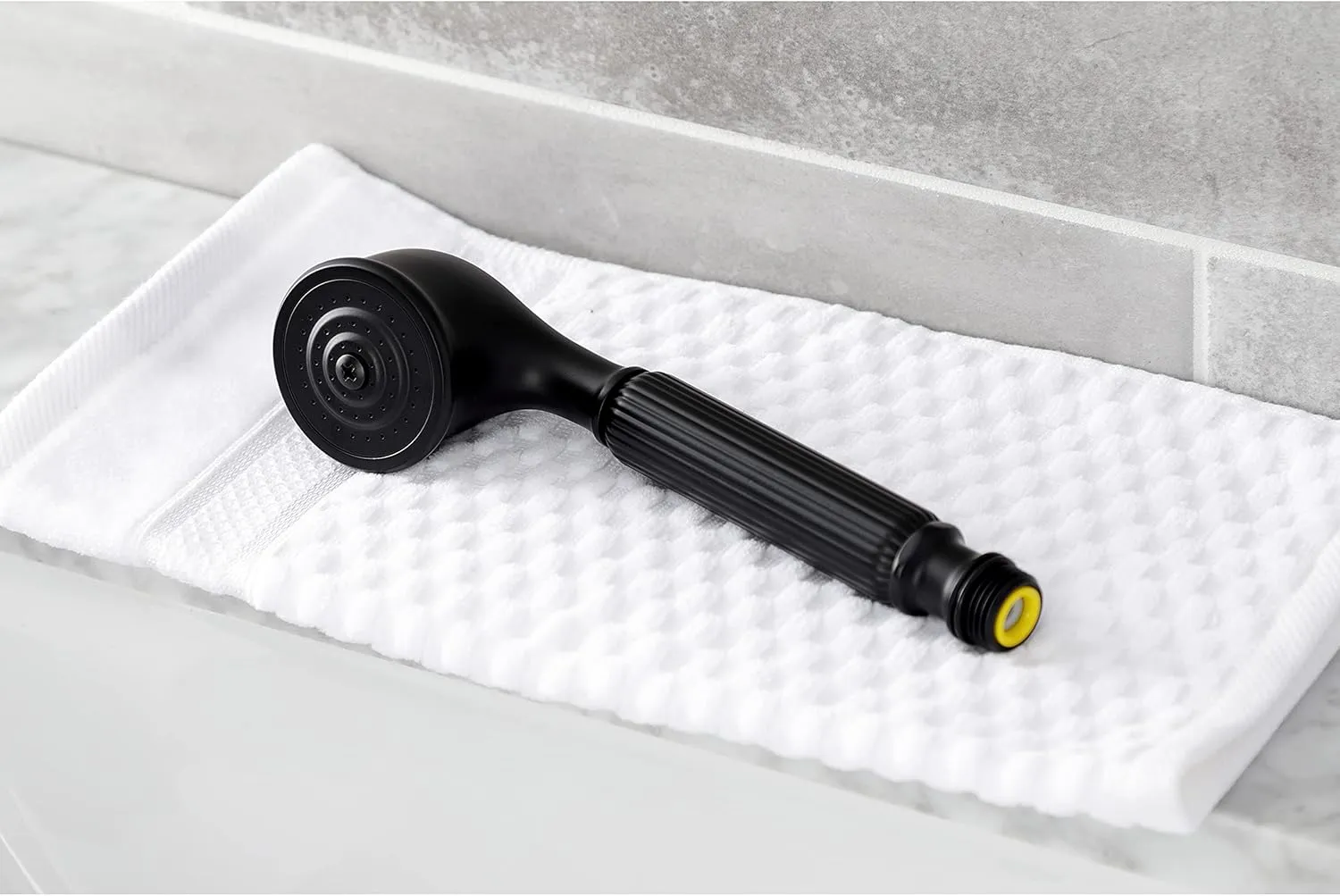 Kingston Brass K103A0 Restoration Hand Shower Head, Matte Black