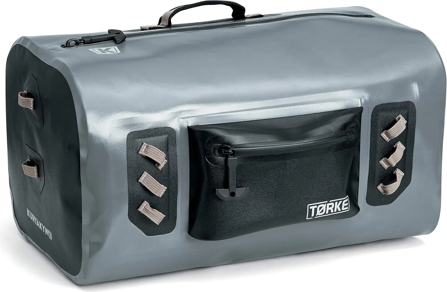 Kuryakyn 5171 Tørke 35L Dry Duffle Bag: Portable Waterproof Luggage for Passenger Seat or Luggage Rack with Strap Kit