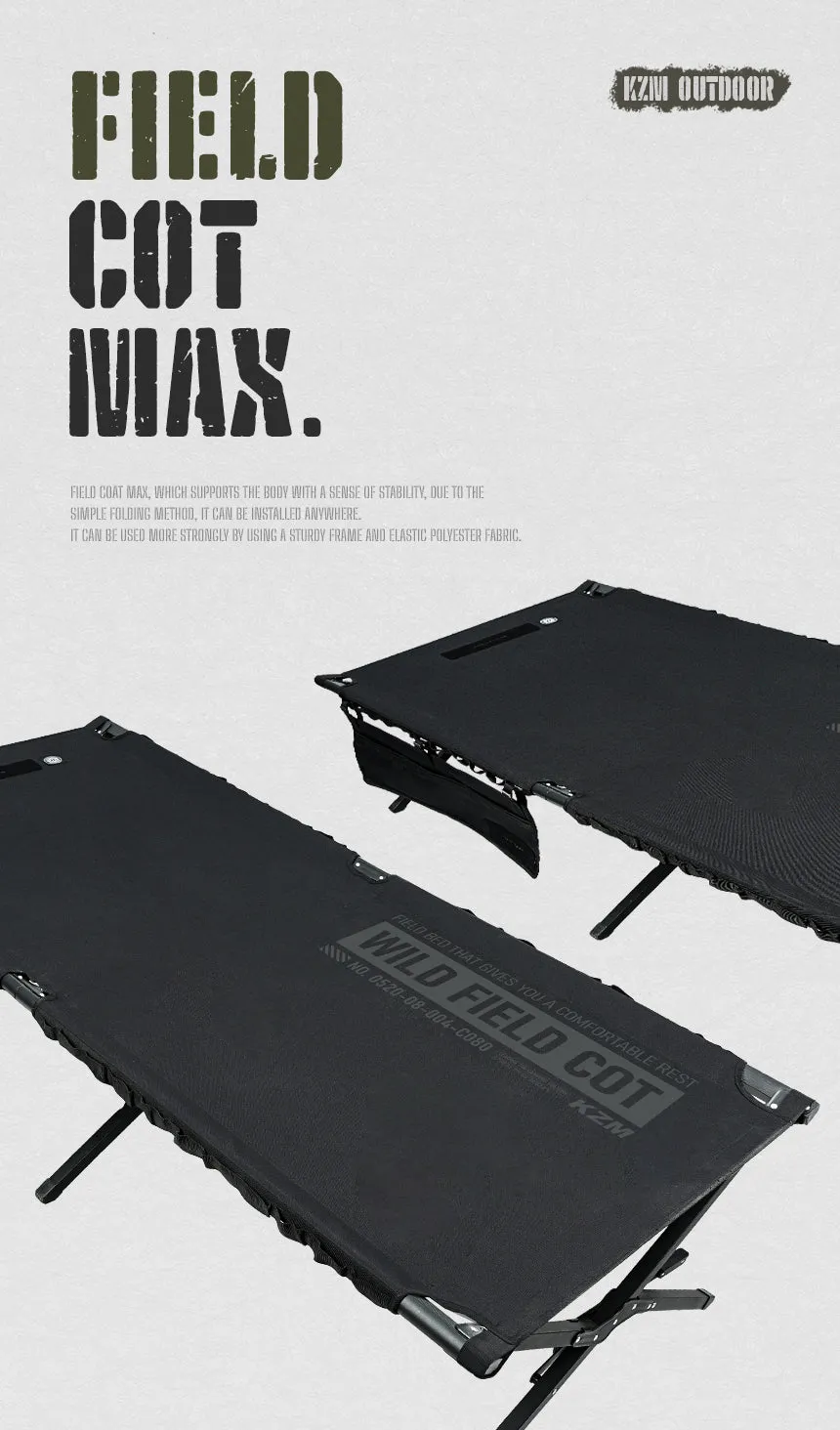 KZM Field Cot Max