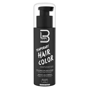 L3 - Level 3 Temporary Beard Color - For Black Hair Beards - Full Beard in Minutes - Easy to Apply and No Mixing Required (4.2 Oz, 2)
