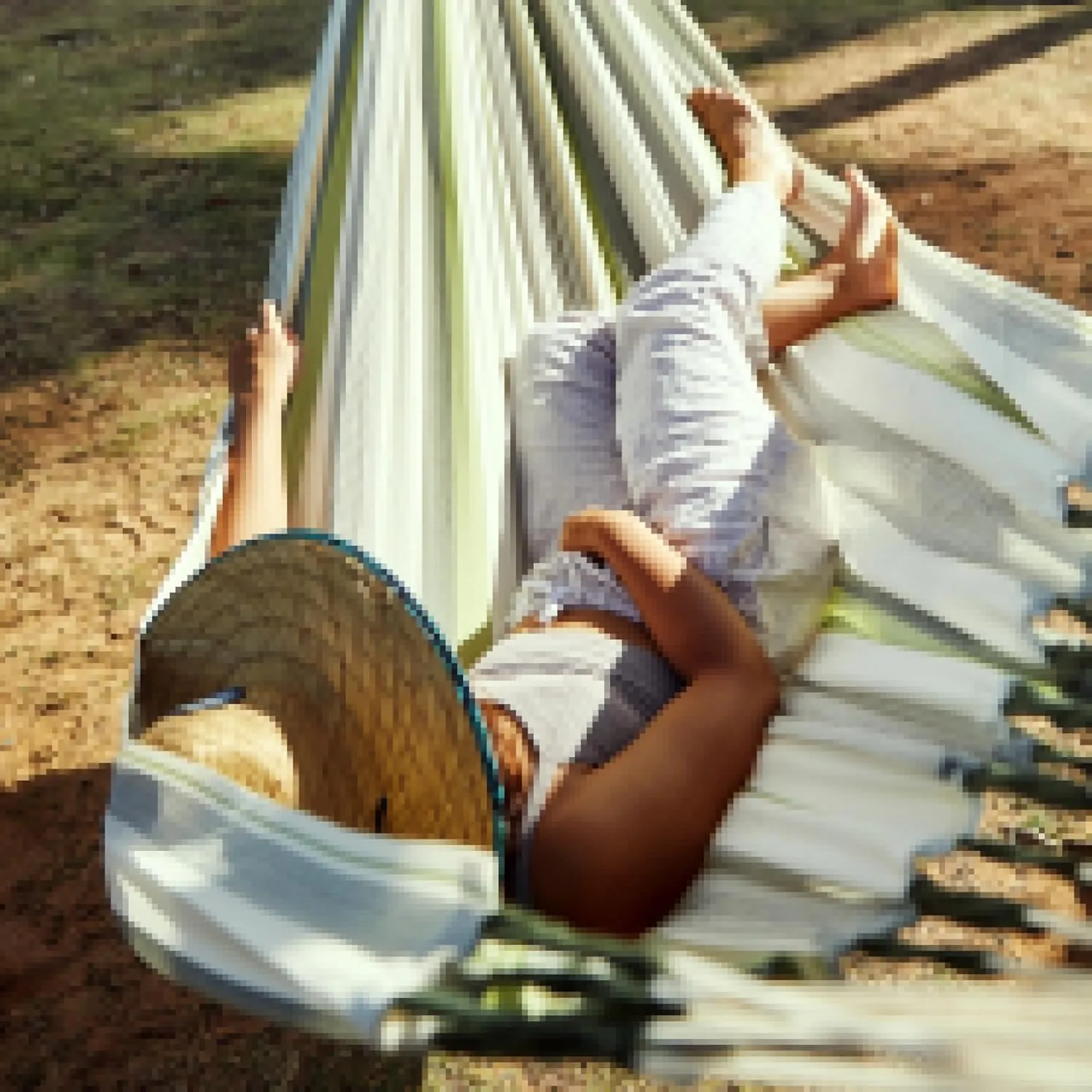 La Siesta® Large Double Brisa Classic Hammock & TreeMount, Trees Beams Posts Suspension Kit - Indoor Outdoor Hammock Swing, Weather Resistant, Cedar