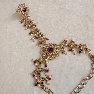 Lalita Hand harness -  Purple