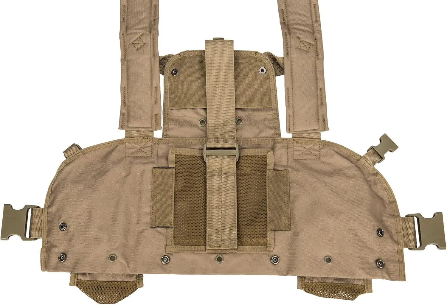 Lancer Tactical Airsoft Paintball Vest M4 M16 MOLLE Modular Chest Rig w/Quick Release Buckles (Small to Extra Large)