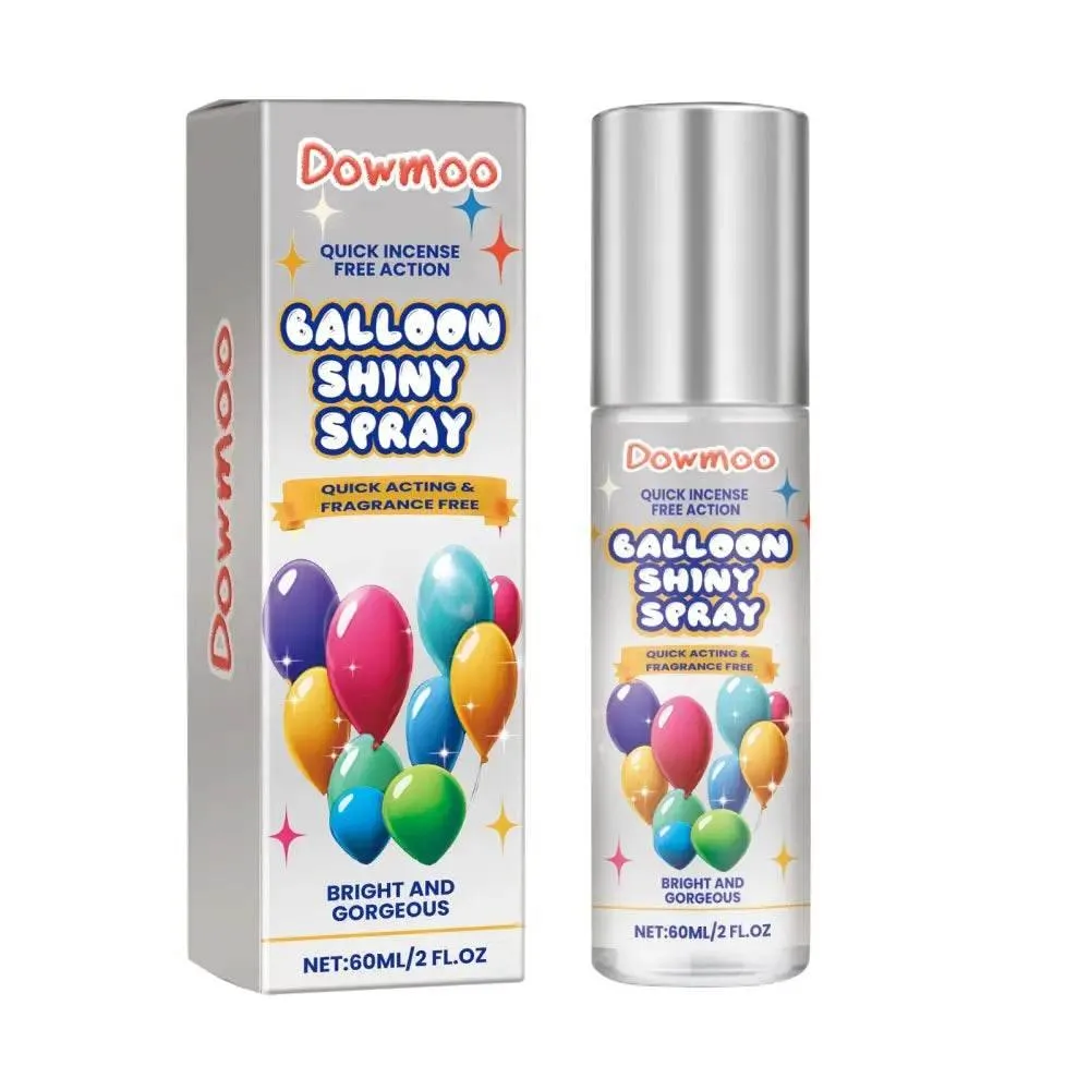 Latex Balloon Shine Spray for Long-Lasting Gloss