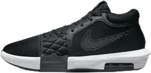 Lebron Witness 8 (Team Bank) Basketball Shoes (FB9944-002, Black/Black/White) Size 9