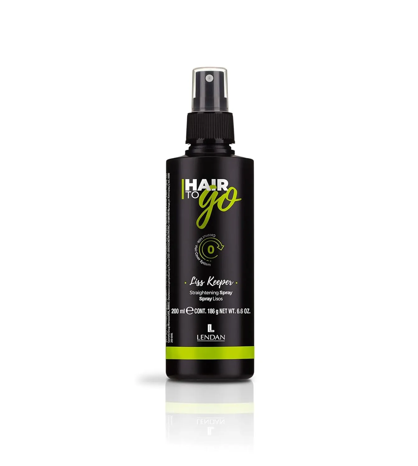 Lendan - Straight Hair Spray - Liss Keeper - 200 ml - Achieve Long-Lasting Smooth Hair - Non-Greasy - Soft and Shiny Hair - Heat Protector - Anti-Frizz
