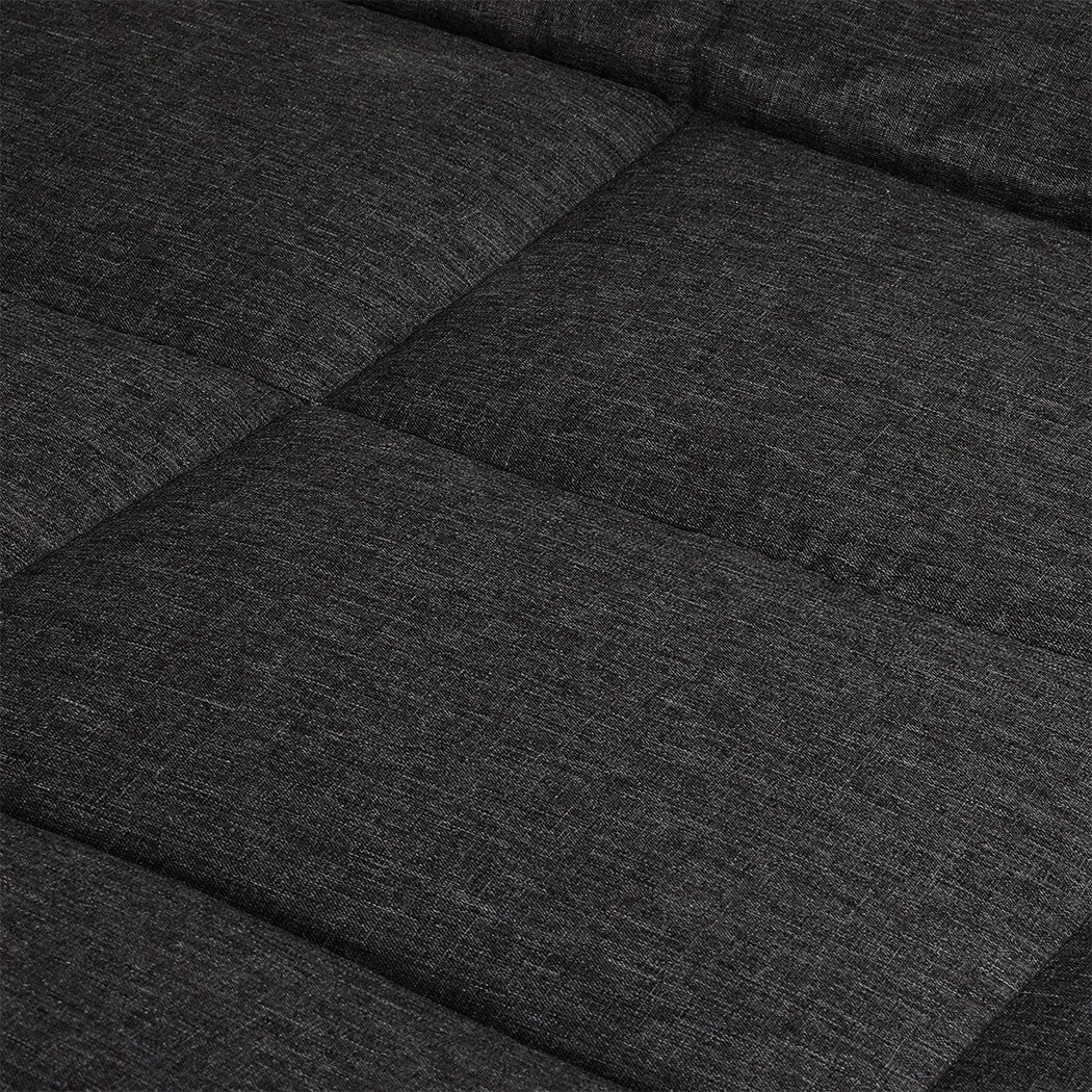 Levede Folding Camping Bed Camp Cots Black-QLD_Metro