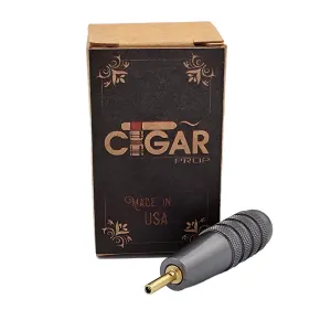Lighter Bleed Tool –Gun Metal Grey- Aluminum Body with Brass Tip for Air Removal in Butane Torch Lighters – Made in the USA – Durable and Easy to Use