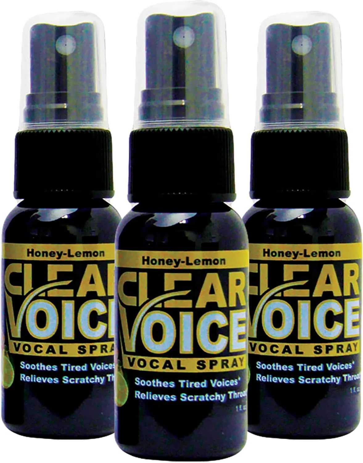 LIQUIDHEALTH Clear Voice Vocal Spray Honey Lemon (3pack)