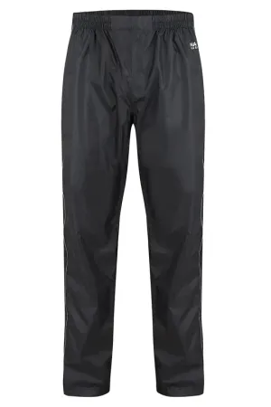 Mac in a Sac Overpants Full Zip Packable Overpants - Black