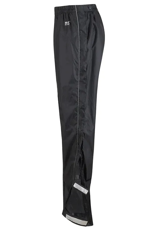 Mac in a Sac Overpants Full Zip Packable Overpants - Black