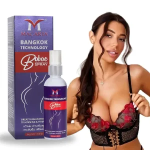 MACARIA Bobae Brazilian breast enlargement Spray Oil that work faster Enlargement cream