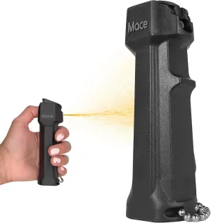 Mace Triple Action Pepper Spray for Personal Protection, Choose from Pocket Model, Personal Model, or Police Model, 3-in-1 Formula (Pepper Spray, Tear Gas, UV Dye), Self-Defense Spray for Women & Men
