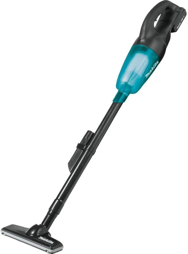 Makita XLC02R1B 18V LXT Lithium-Ion Compact Cordless Vacuum Kit (2.0Ah)