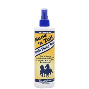 Mane'n Tail Braid Sheen Ultimate Control Conditioning Spray 12oz