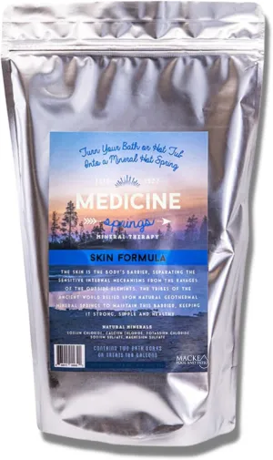 Medicine Springs hot tub Mineral Therapy Dead sea Minerals hot Spring Soaking Collection for Healing Turn Your hot tub into a Soaking Mineral Spring -Skin Formula Treats 400 Gallons (Hot Tub)