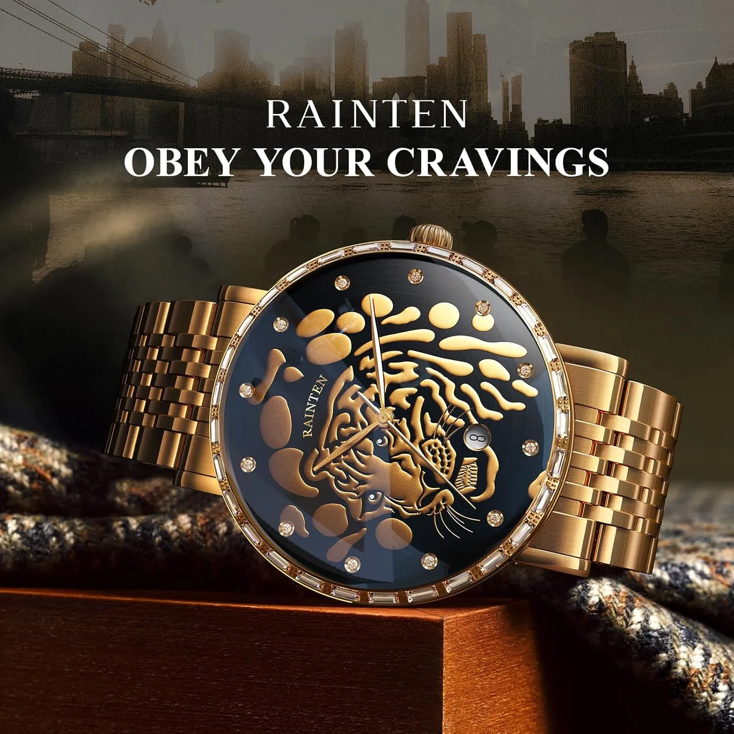 Mens Automatic Watch, Luxury Watches for Men, Stainless Steel Mechanical Men's Wrist Watches, Business, Fashion Mens Dress Watch Classic Casual Mens Watches