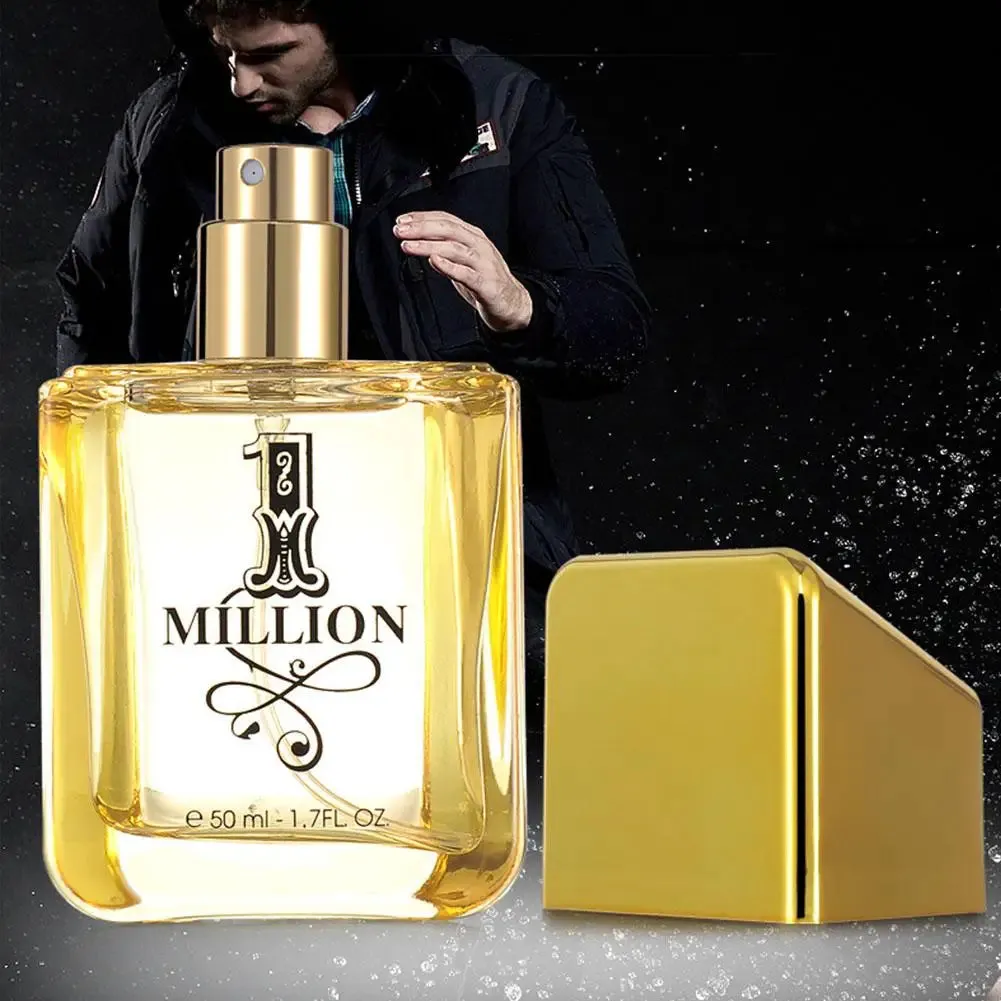 Men's Long-Lasting Gold Brick Perfume 50/100ml