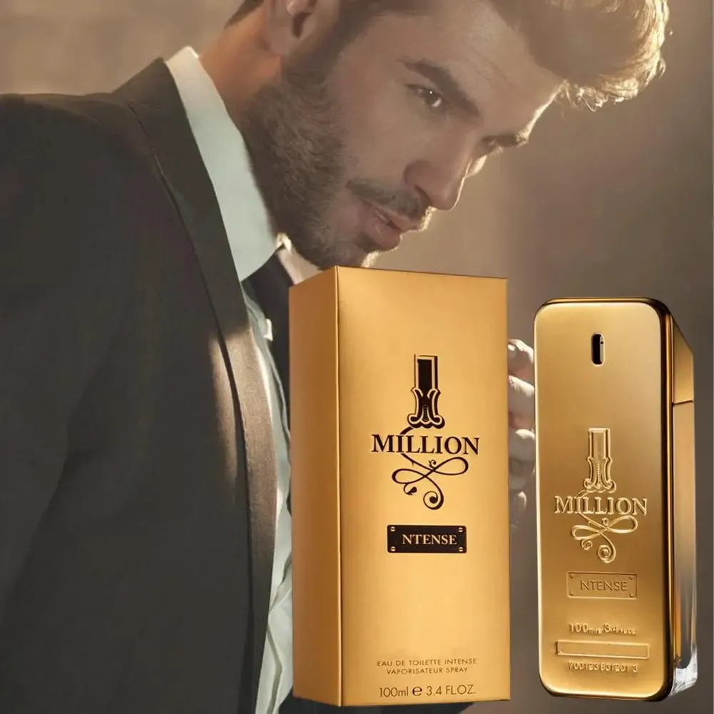 Men's Long-Lasting Gold Brick Perfume 50/100ml