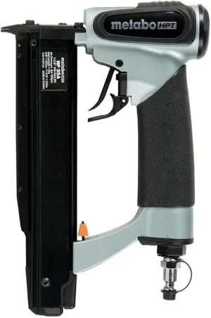 Metabo HPT Pin Nailer Kit Pro Preferred Brand of Pneumatic Nailers 23 Gauge Accept 5/8-Inch to 1-3/8-Inch Pin Nails Ideal for Cabinets Paneling Craft Work & Picture Frame Assembly NP35A