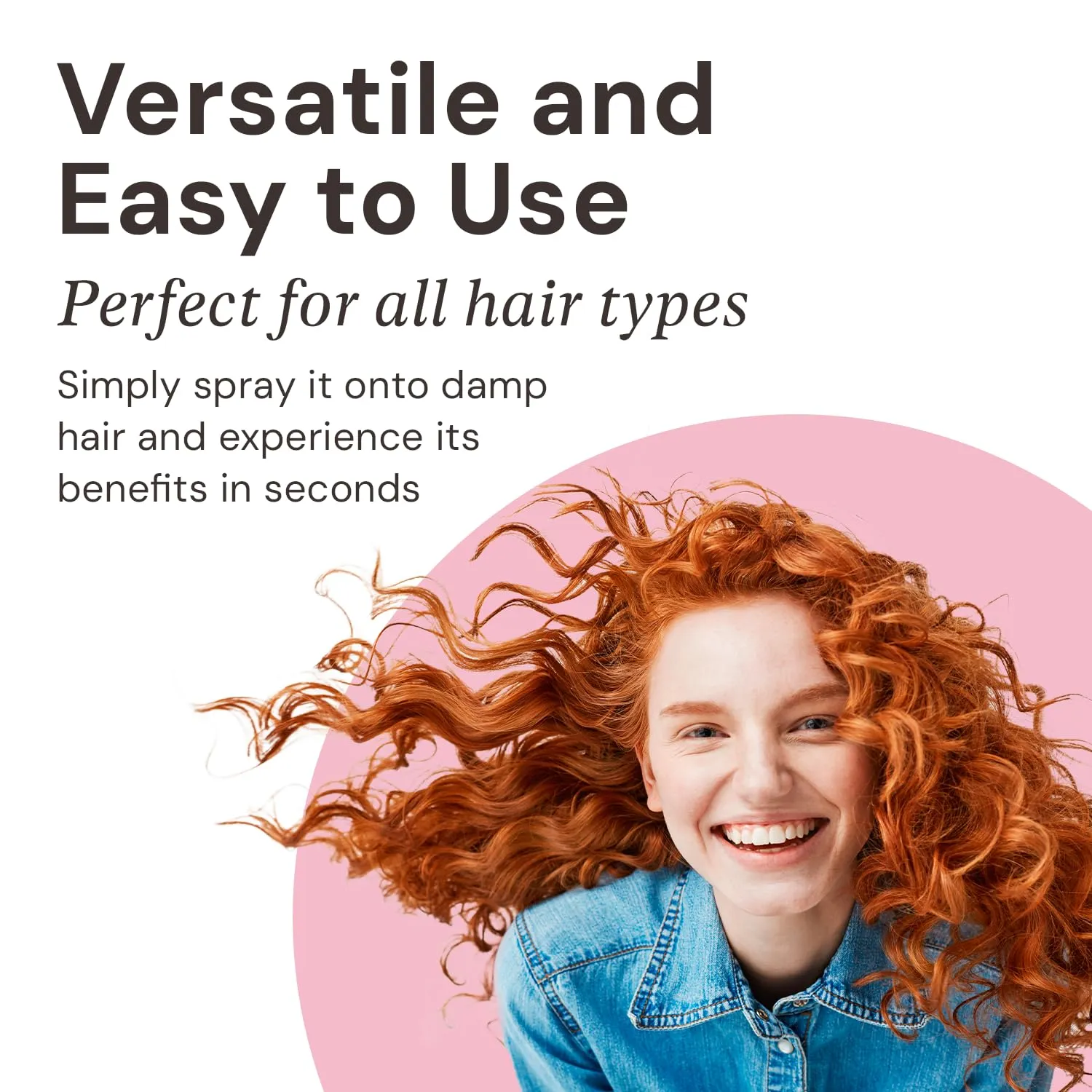 MILANO COLLECTION Essentials Detangling Leave In Hair Wig Spray, Lightweight Detangler Hydration Hair Spray for Wigs, Extensions, and Hair Pieces, Vegan Hair Care for Fine, Curly & Natural Hair & Wigs