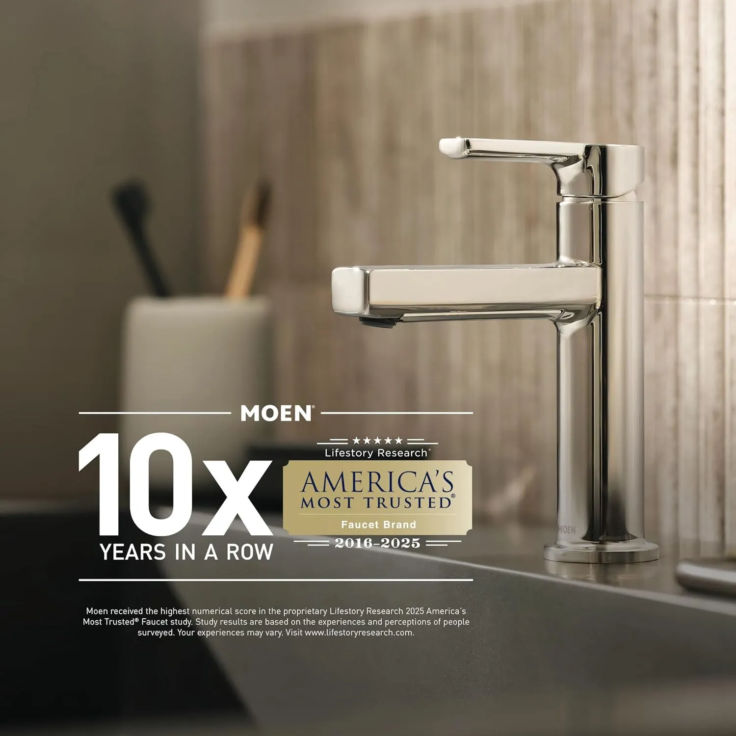 Moen 87233BRB Adler One-Handle High Arc Pulldown Kitchen Faucet with Power Clean, Mediterranean Bronze