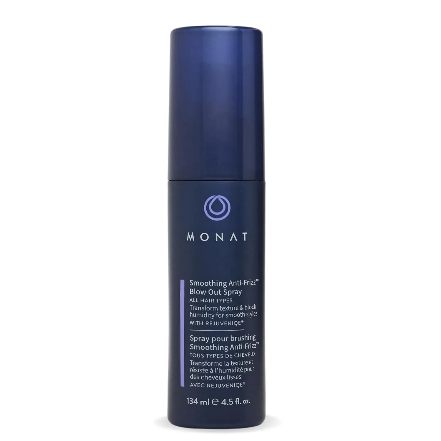 MONAT Smoothing Anti-Frizz™ Quick Dry Spray - Natural Nourishing Frizz Control and Heat Protection for Glossy, Salon-Quality Blowouts