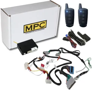 MPC Plug N Play Remote Start Compatible with Honda HR-V 2016-2022 |Gas| |Push to Start| with T-Harness - (2) Extended Range 4-Button 2-Way Remotes - Up to 1,500 ft