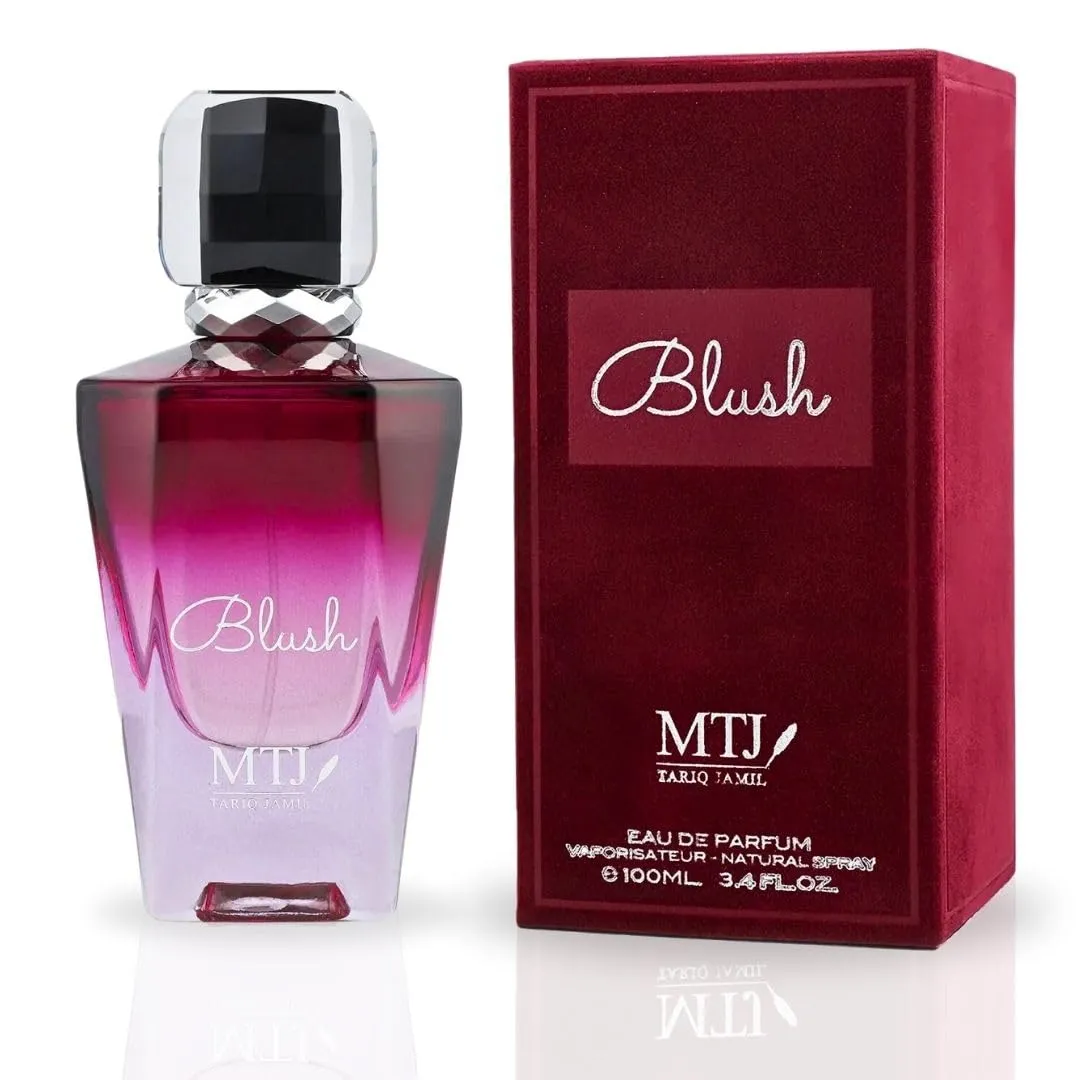 MTJ Blush EDP Spray 100ML (3.4 OZ) Long Lasting, Floral, Musky, Sensual, Feminine Scent.