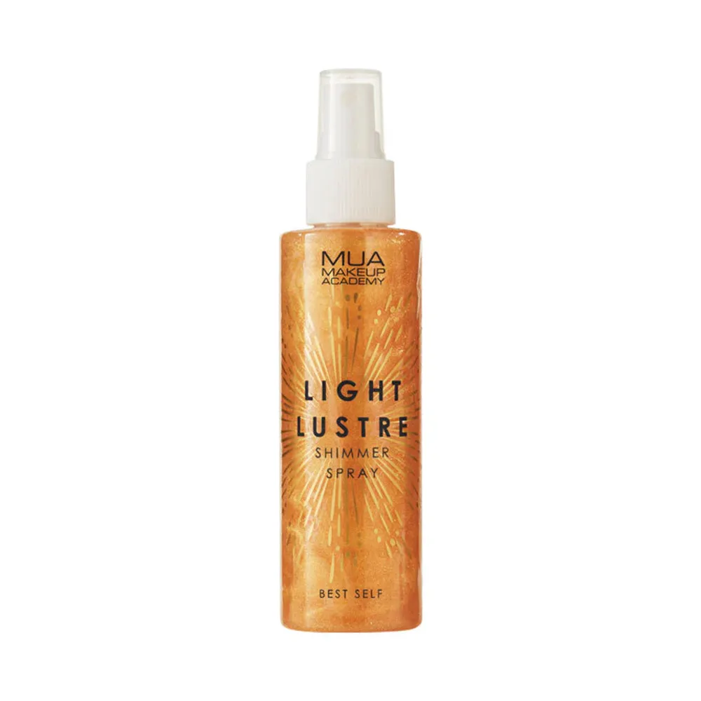 MUA Light Lustre Shimmer Spray Best Self 150ml