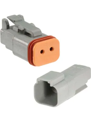 Narva 2-Way Waterproof Deutsch Connector Housing Kit - Pack of 2 57422BL