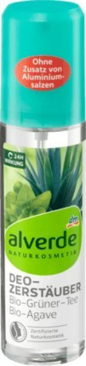 Natural Cosmetics Deo Spray Organic Green Tea Organic Agave (Organoc, Vegan) 75 ml