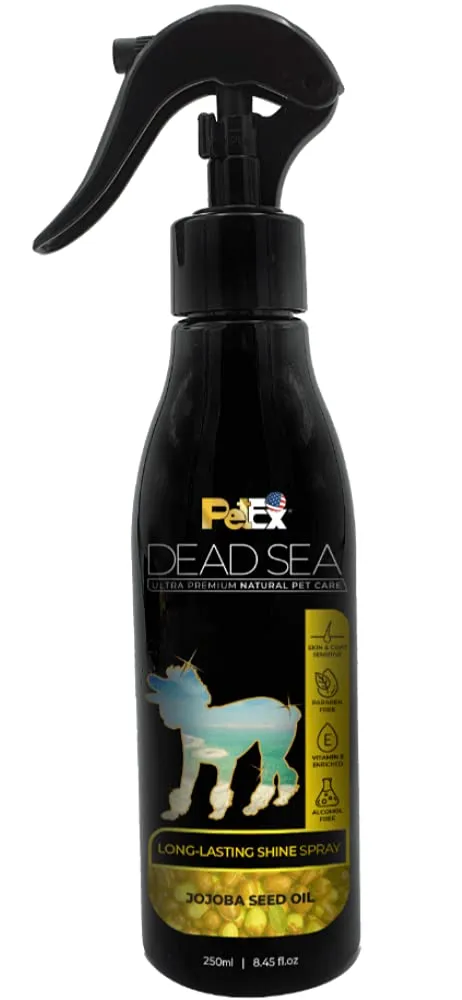 Natural Dead Sea Minerals Long Lasting Shine Pet Spray For Dogs & Cats