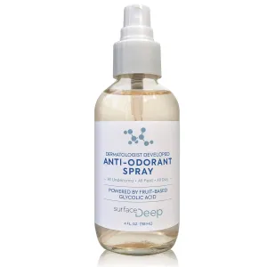 Natural Deodorant Spray for Men/Women - Anti-Odorant, Aluminum Free, Vegan, Cruelty Free - Dermatologist Developed