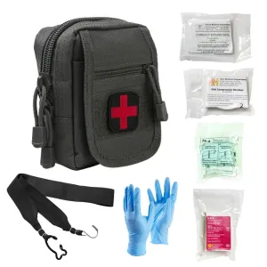 NC Star Compact Trauma Kit 1 - Urban Gray