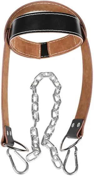 Neck Trainer - Sport Head Harness with Padded Neck Support for Weight Lifting & Sports