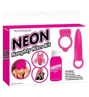 Neon Naughty Nites Kit Pink