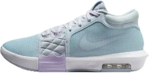 NIKE Lebron Witness 8 Basketball Shoes (FB2239-401, Glacier Blue/Light Armory Blue/Lilac Bloom/White) Size 10