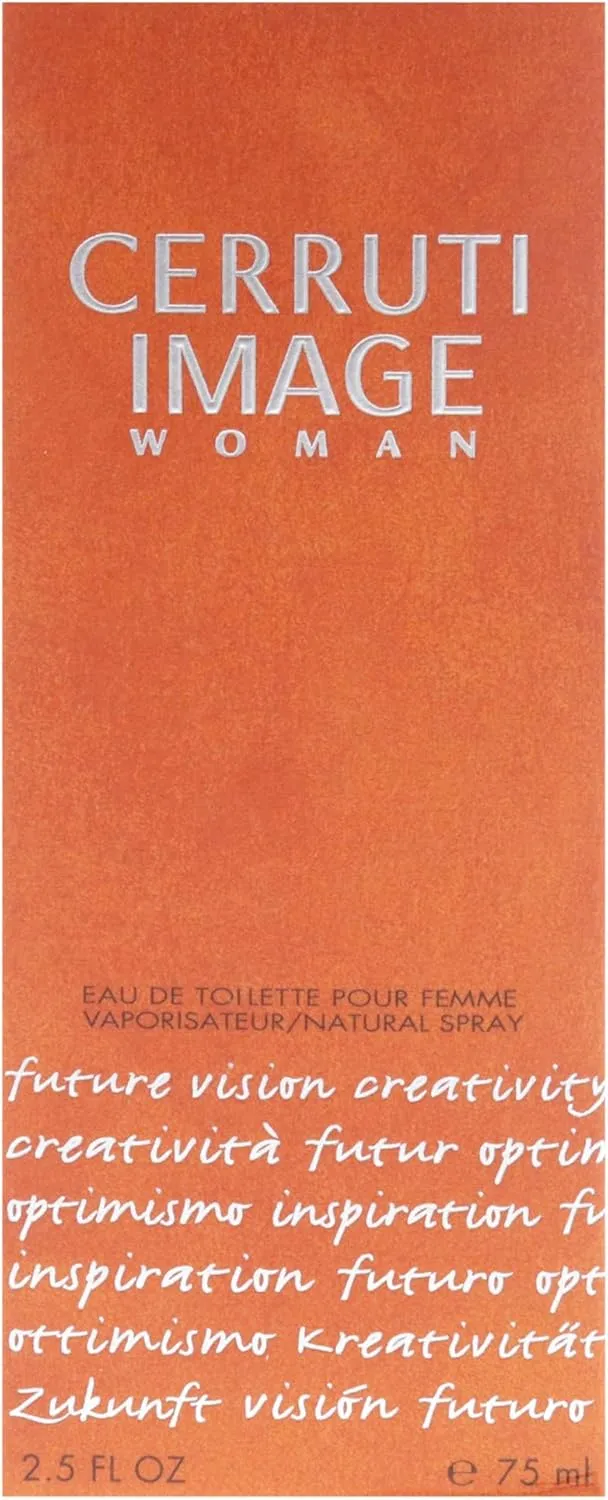 Nino Cerruti Image Women Eau De Toilette Spray, Orange, 2.50 Fl Oz (Pack of 1)