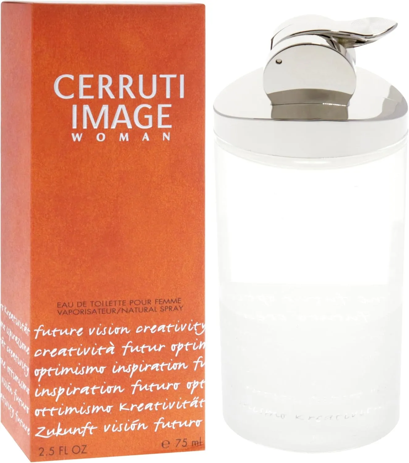 Nino Cerruti Image Women Eau De Toilette Spray, Orange, 2.50 Fl Oz (Pack of 1)