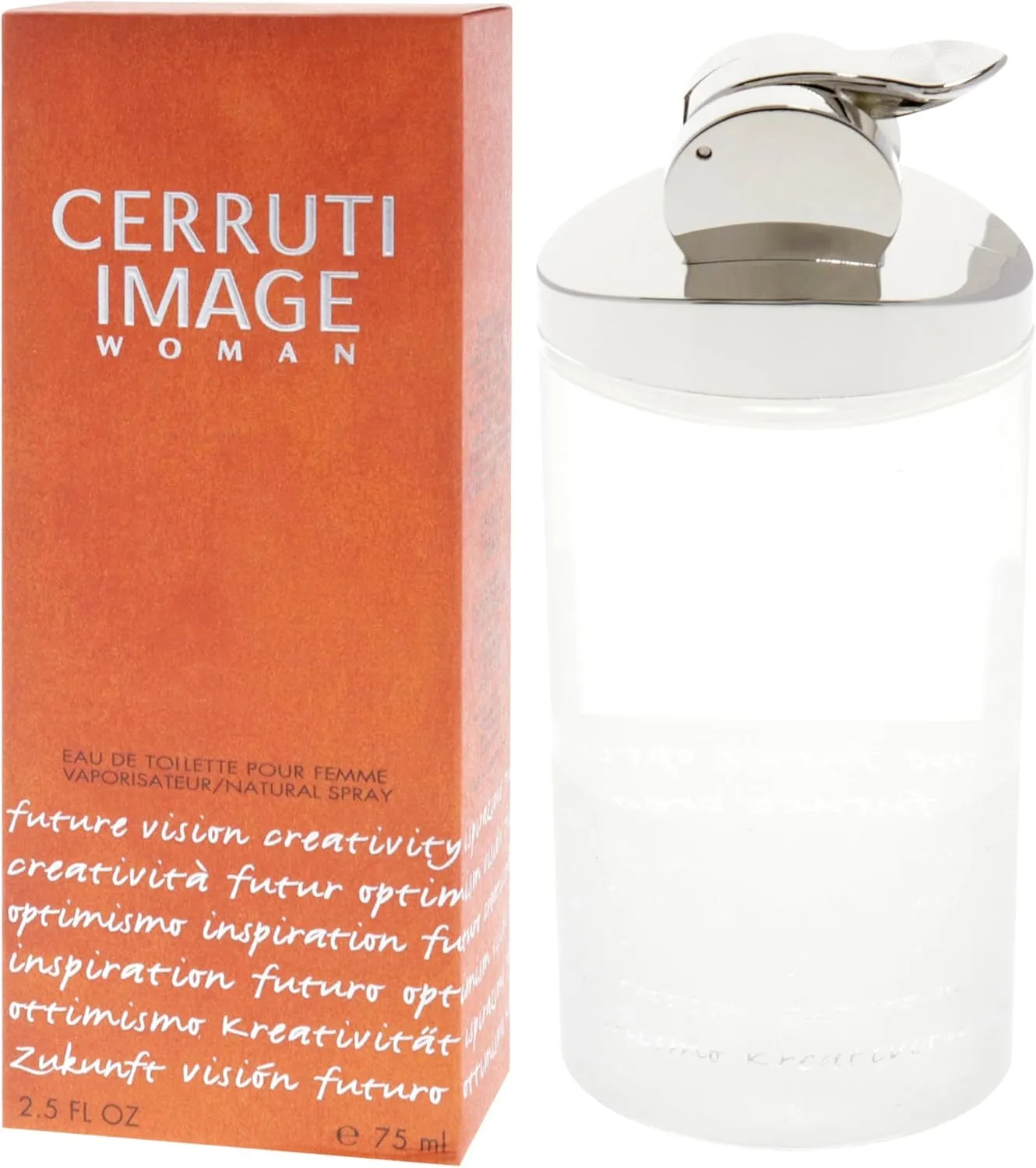 Nino Cerruti Image Women Eau De Toilette Spray, Orange, 2.50 Fl Oz (Pack of 1)