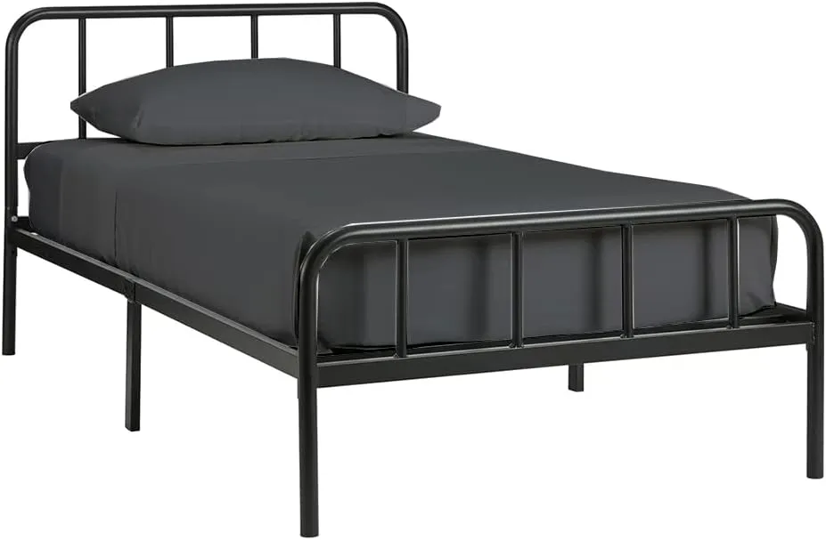 NON Sticky cotton Premium Fitted Cot Sheets, 4 Piece Egyptian Cotton Sheet Set, 8" Deep Pocket Fits Narrow Twin, RV Bunk, Guest Beds, Army Camping Cots, Trifold Mattress 25" X 75", Dark Grey Solid