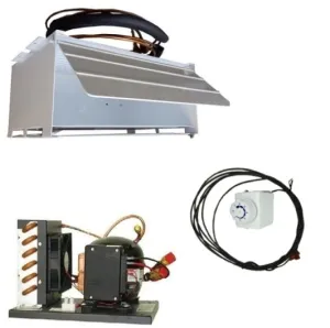 Nova Kool LT211-RT6 Refrigeration Kit With BDF50 Compressor - 12V to 24V - For 15L Freezer Box (included) in Large Fridge (LT211-RT6)
